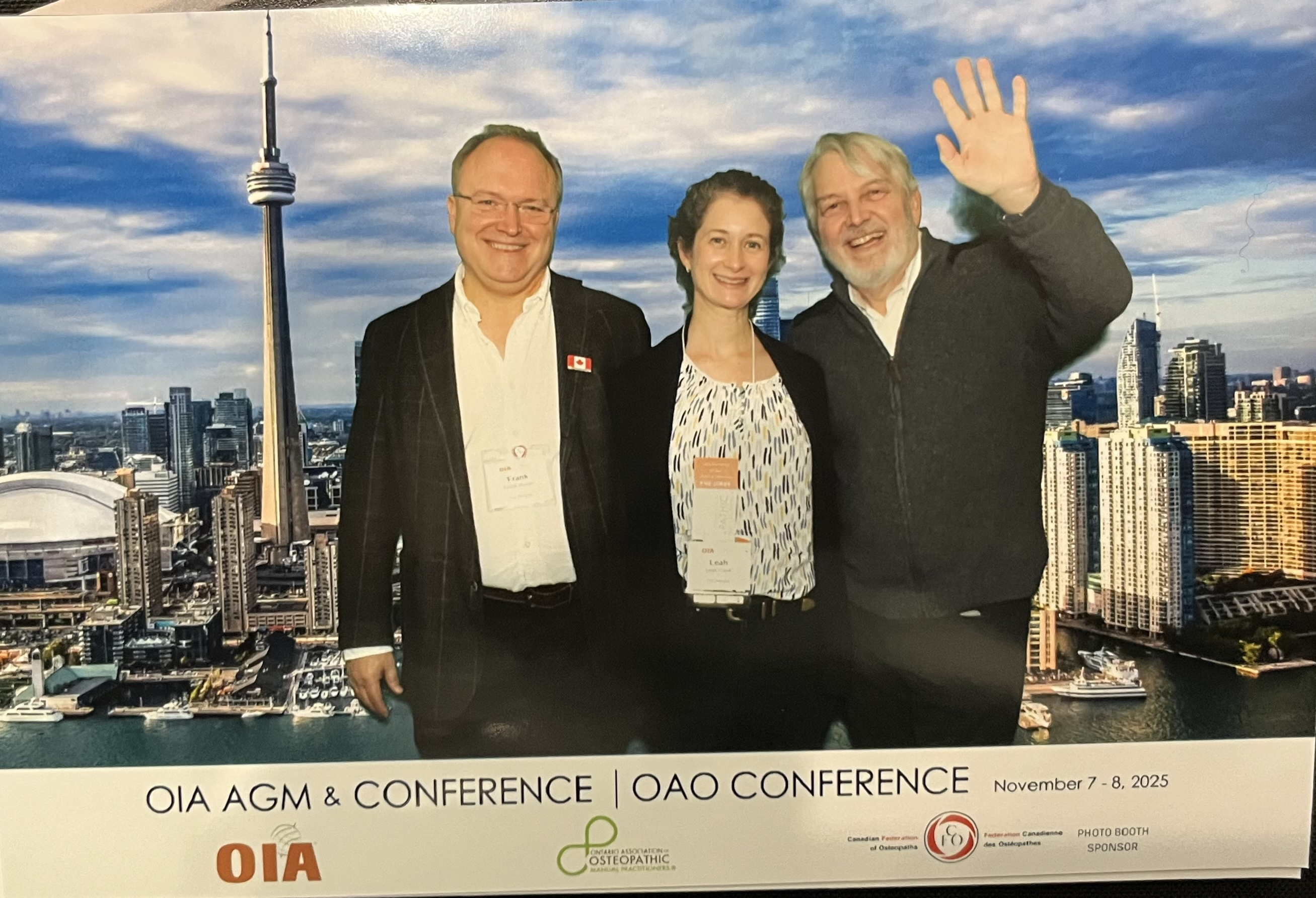Leah Frank auf dem OIA-Meeting in Toronto